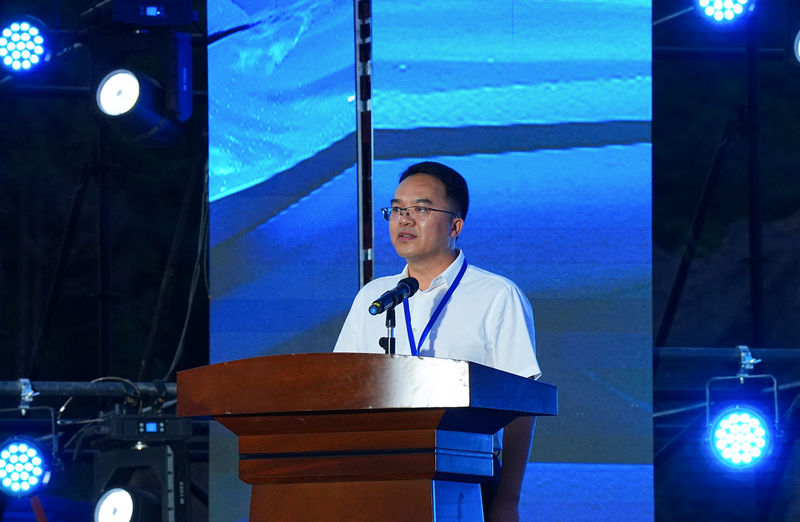 中共剑河县委副书记、县长陈林致辞。剑河县融媒体中心供图