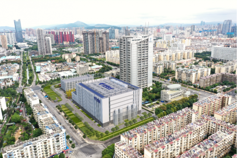 昆明国际通信业务出入口局规划图。图源：昆明市西山区融媒体中心