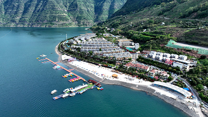 邵女坪景区改造后。受访者供图